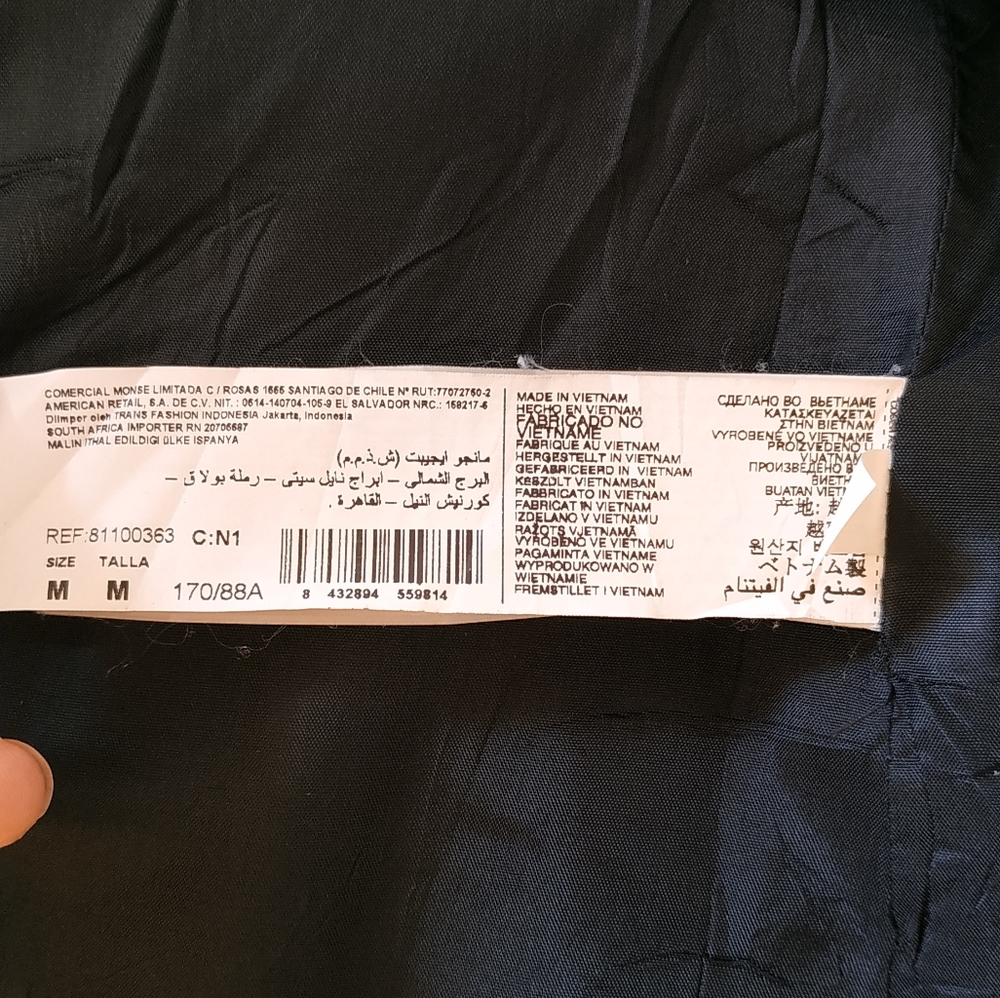 Mango Suit Blazer Black - Picture 11 of 17